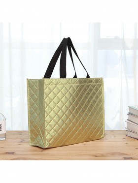 Reusable Shopping Bags W/ Button Closure 